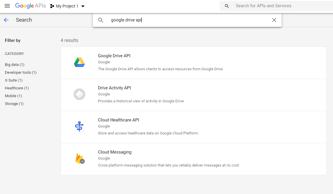 Google Drive API